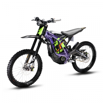 Электромотоцикл WHITE SIBERIA SUR-RON X Light bee 6000W 60V40AH фиолетовый