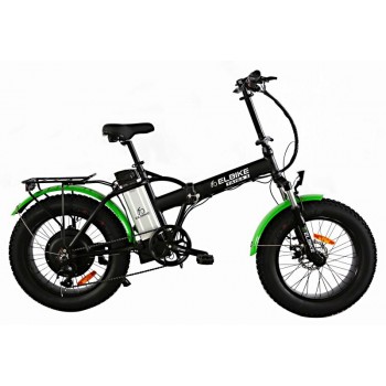 Электровелосипед Elbike Taiga 2 St Чёрно-зеленый