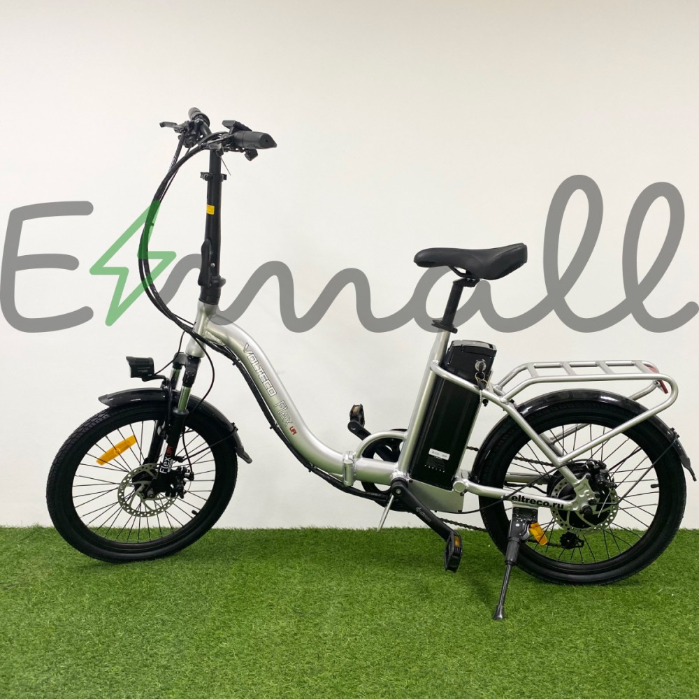 Электровелосипед Volteco FLEX UP серебристый 2