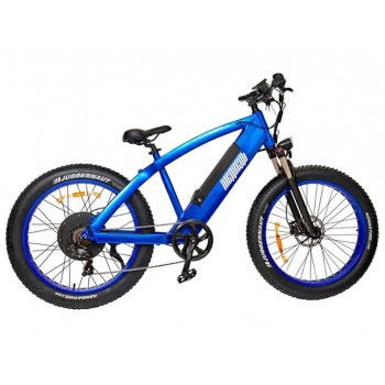 Электровелосипед электрофэтбайк Медведь 2.0 HD 1500 синий