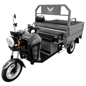 Грузовой электротрицикл Yasmand C400 Гидравлика 800W 48V32Ah Серый